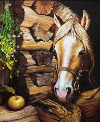 horse (Felling). Simonova Olga