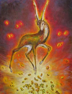 Golden antelope. Kruglova Svetlana