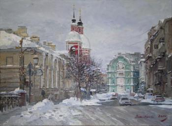 Petersburg In Winter (Panteleimonovskaya Church). Ahmetvaliev Ildar