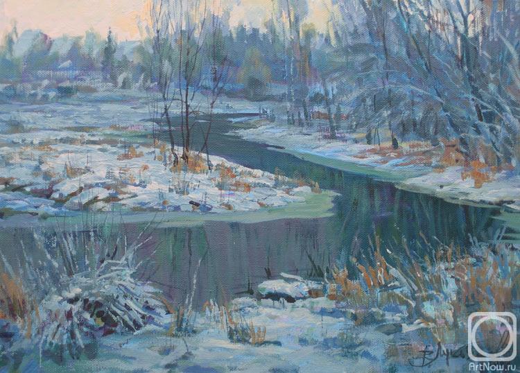 Loukianov Victor. Winter Evening