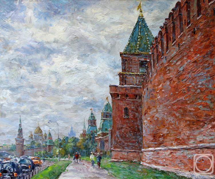 Kolokolov Anton. At the walls of the Kremlin