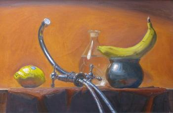 Faucet and banana. Gorodnichev Andrei