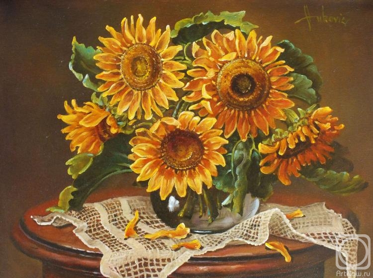 Vukovic Dusan. Sundflowers
