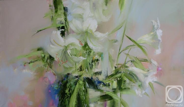 Anisimova Galina. Lilies
