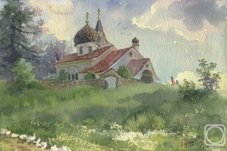 Pugachev Pavel. Church of the Life-Giving Trinity in the village of Byokhovo