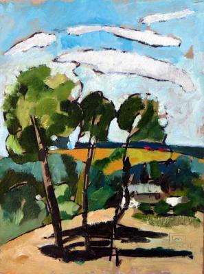 Three acacias. 2014. Makeev Sergey