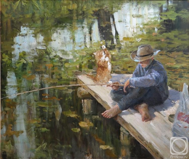 Shevchuk Vasiliy. Sleeping fisherman