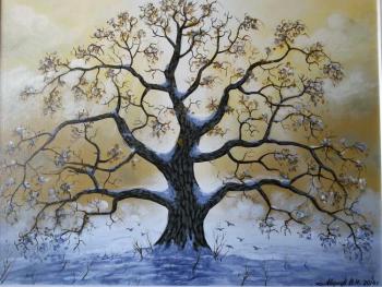 winter oak. Markoff Vladimir