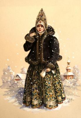 Russian winter. Alisova Larisa