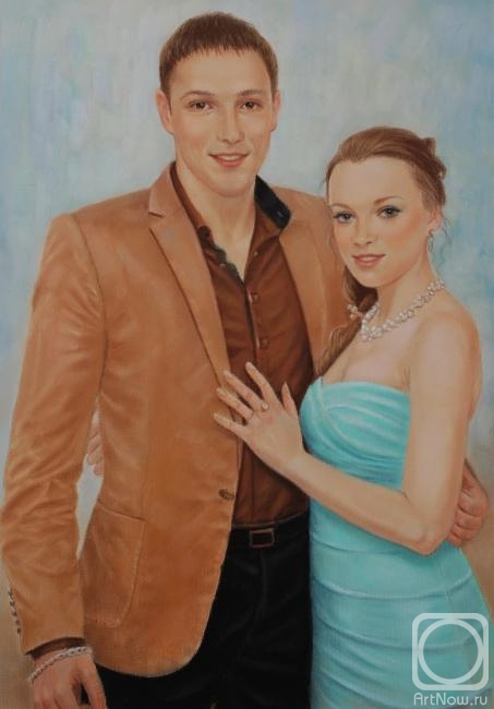Sidorenko Shanna. Portrait of newlyweds (portrait to order)
