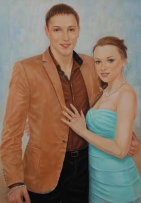 Portrait of newlyweds (portrait to order) (). Sidorenko Shanna