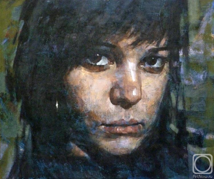 Ilichev Alexander. Portrait of a girl