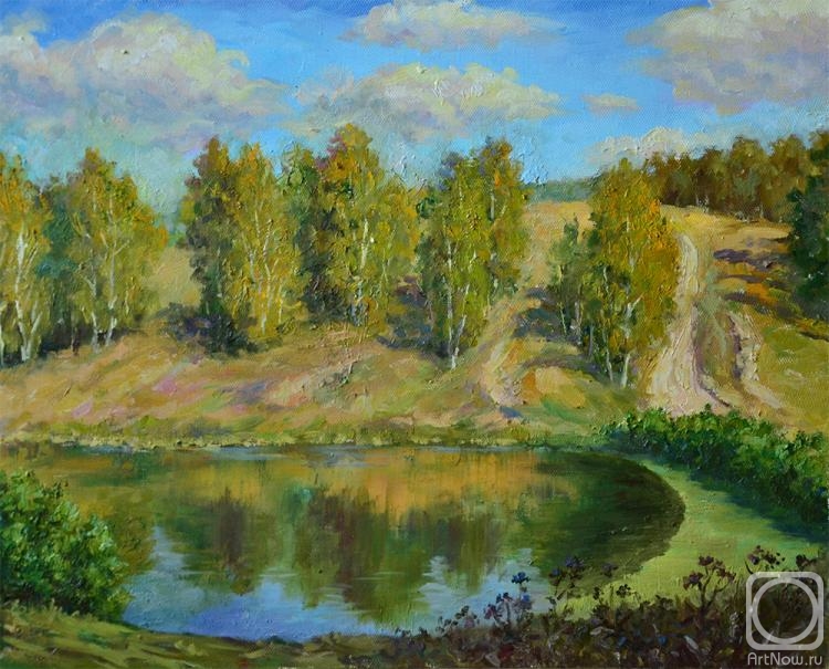 Bakaeva Yulia. Forest Lake. Podlesnaya Tavla