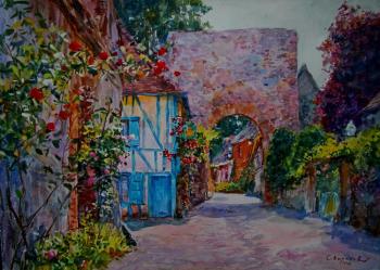 A street in Picardy. France