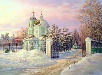 Magic Tsaritsino. Temple of the Icon of Divinr Mother. Panin Sergey