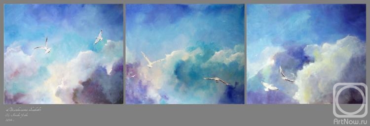 Ageeva-Usova Irina. Magnificent clouds