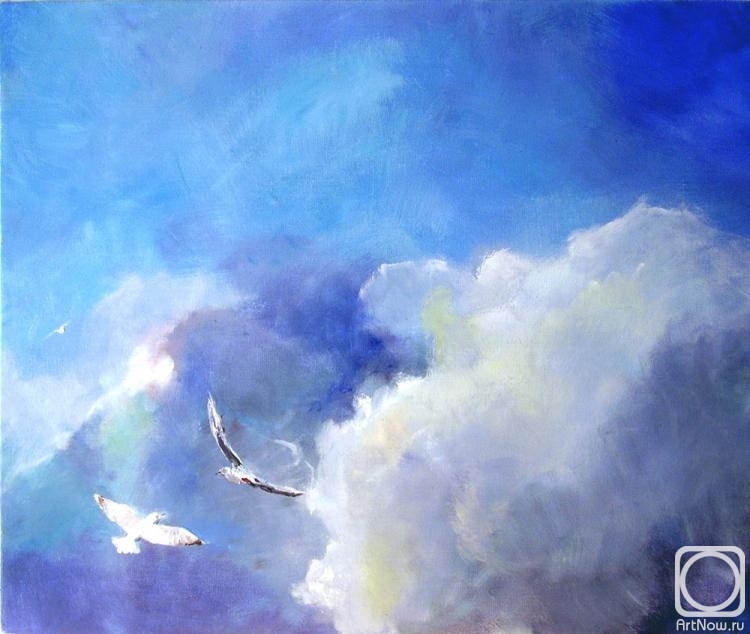 Ageeva-Usova Irina. Magnificent clouds