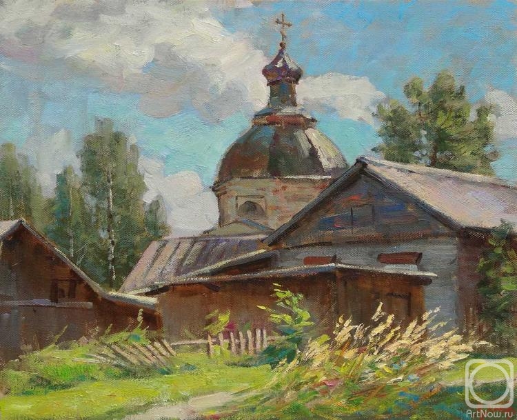 Panov Igor. Church in the village of Lom