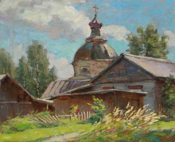Church in the village of Lom (). Panov Igor