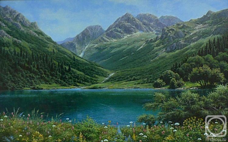 Rogov Vladimir. Caucasus, Lake Kardyvach