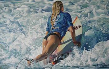 Passion for surfing. Kosyakov Alexsandr