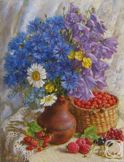Kalinovskaya Ekaterina. Bouquet of the field colors