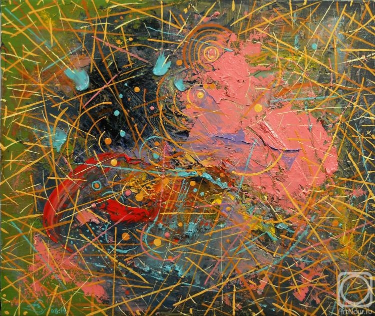 Соединение» картина Столярова Вадима маслом на холсте — купить на ArtNow.ru