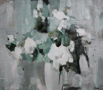 White peonies. Abdullin Roman