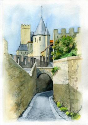 Ancient stones of Carcassonne. Udaltsov Vladimir