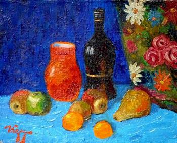 Wine and fruit. Berdyshev Igor