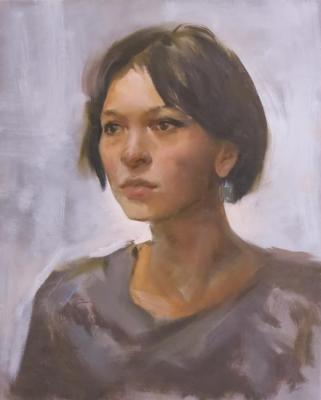Portrait of a girl. Abdullin Roman
