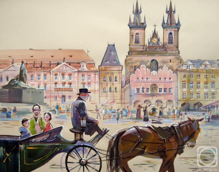 Teplov Sergey. Old Town Square