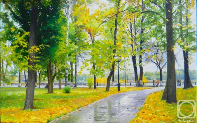 Morozov Anatoliy. Yaroslavl. Park. Fall
