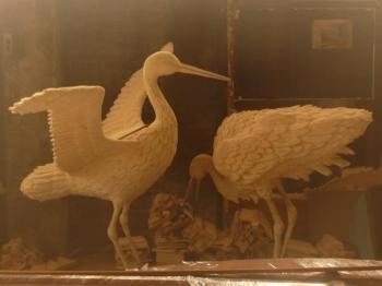 The storks family. Kipetsky Nikolay