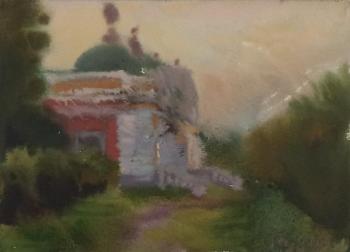 Painting Kuskovo, the Orangery, the rain has gone. Dobrovolskaya Gayane