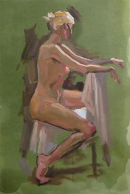Sketch of Nude 3 (). Volkov Sergey