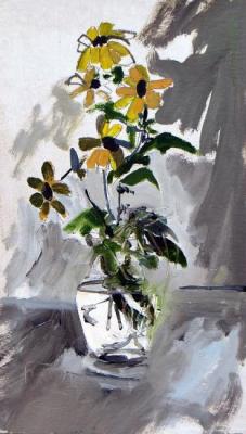 Yellow daisies. 2014. Makeev Sergey