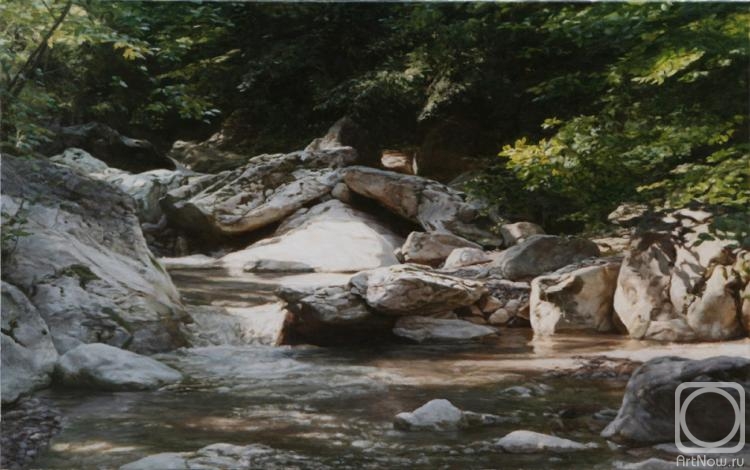 Ulibin Guennadi. The stream (reproduction)