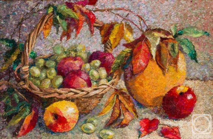 Hitkova Lyubov. Fruits and leaves