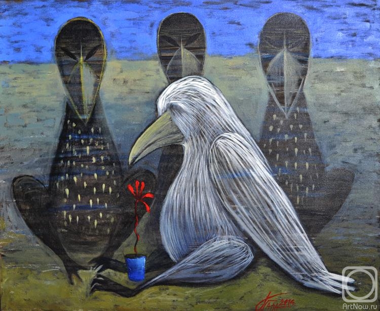 Gataullina Galina. White Crow