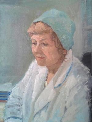 After surgery (etude) (Female Doctor). Fattakhov Marat