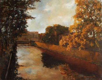 Griboyedov Canal near the St. Nicholas Cathedral. Zemlianukhin Vadim