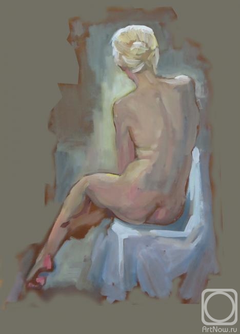 Volkov Sergey. Nude model (sketch)