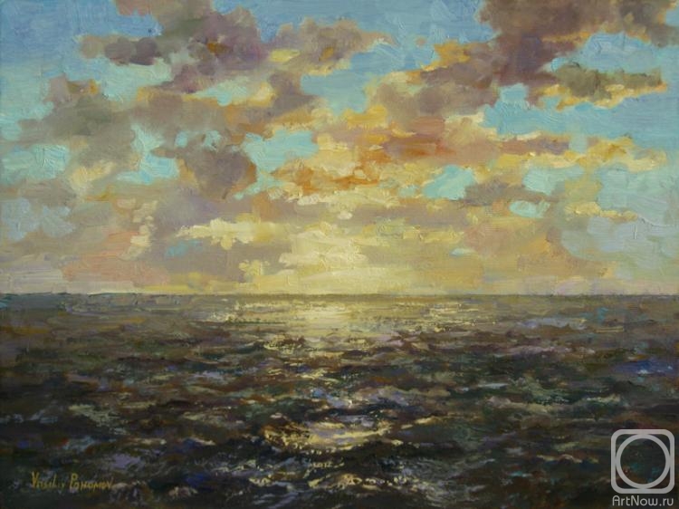 Pohomov Vasilii. Sunrise over the Black Sea