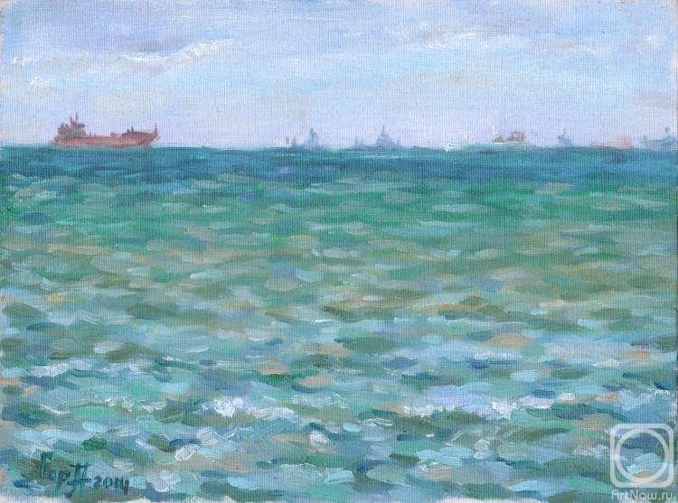 Gorenkova Anna. Sea, ships