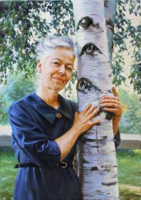 Portrait of a birch