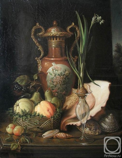 Khodchenko Valeriy. Still life with vase