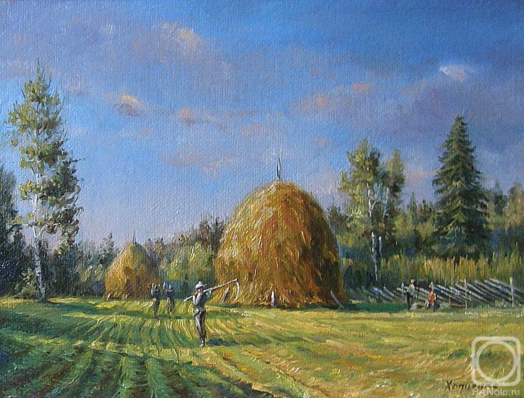 Khodchenko Valeriy. Haying