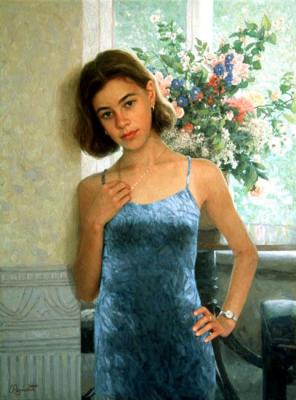 Portrait of Valeria. Razzhivin Igor