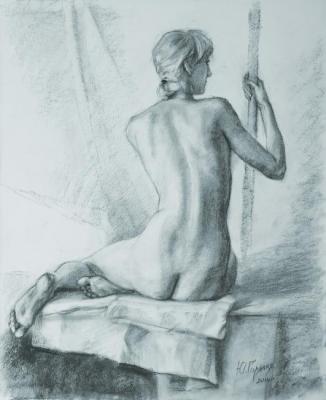 Naked from the back (Feminine Beauty). Goryanaya Julia